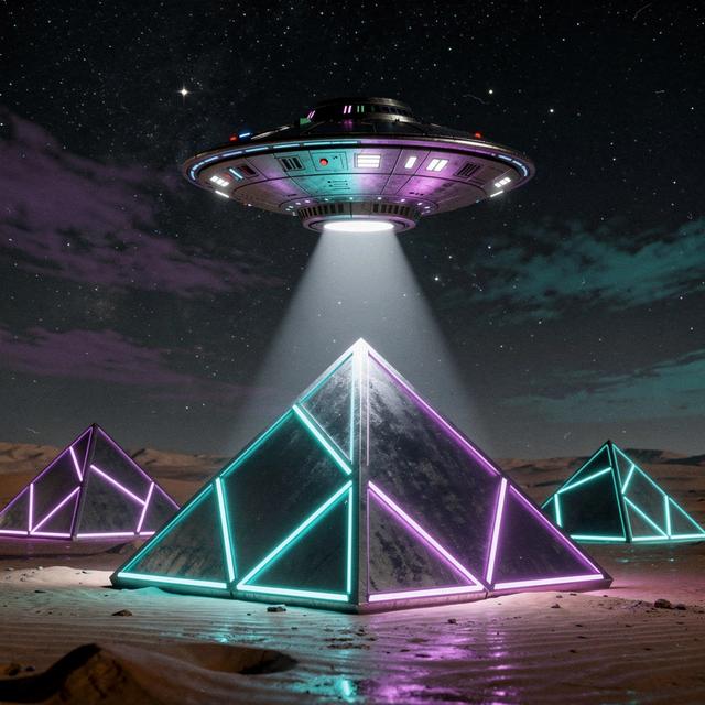Ufo Pyramids